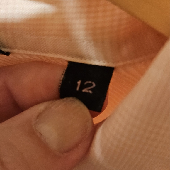 Pretty soft pink gorgeous cotton shirt button down - Picture 3 of 5